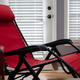 Illustration for article titled This Zero Gravity Patio Chair Is My New Indoor Recliner